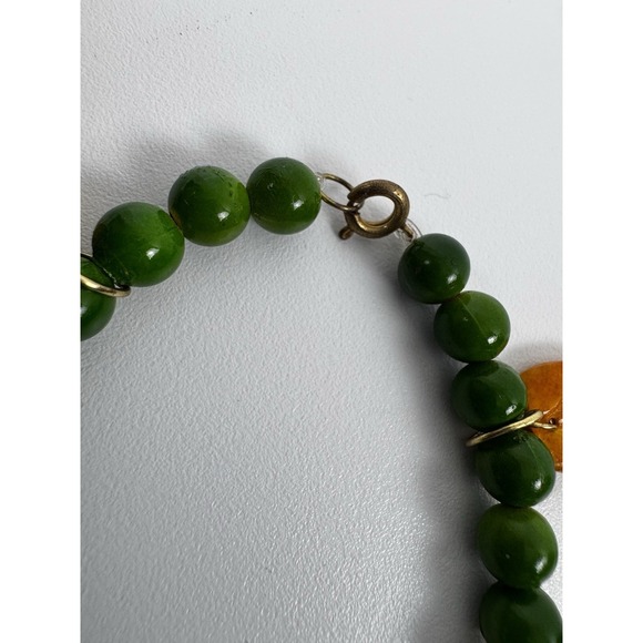 New Vtg DEPT 56 Retrolite Treasures Bracelet Farm Market Charms Department 56 - Picture 8 of 11